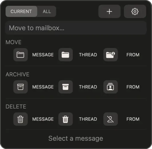 Floating panel