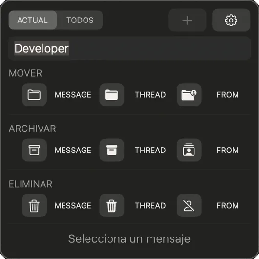 Panel flotante
