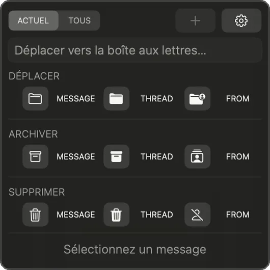 Panneau flottant