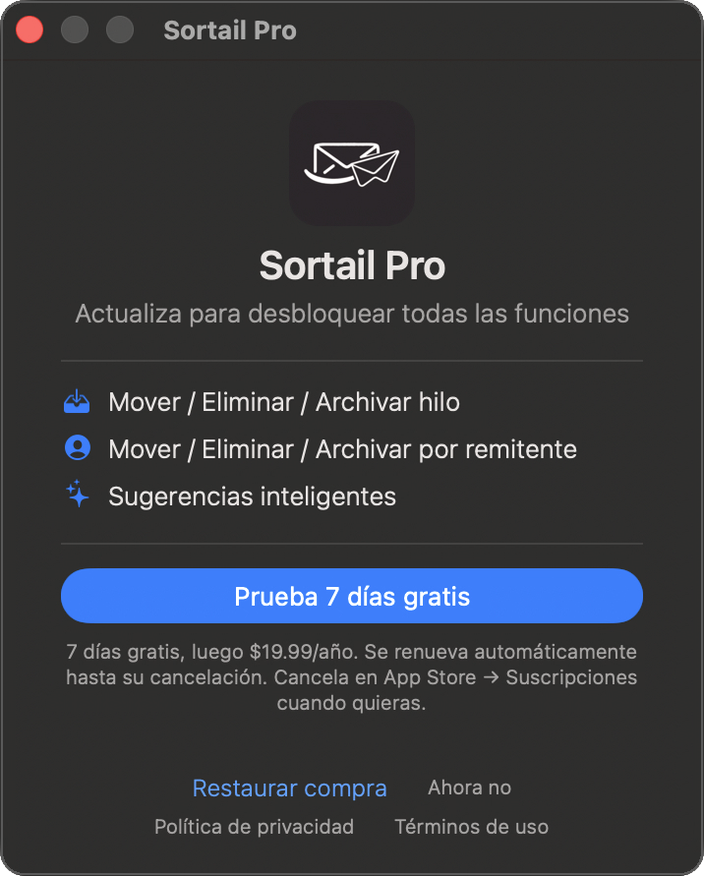 Sortail Pro